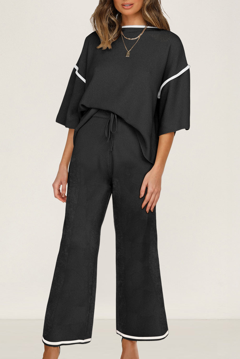 Contrast Pants Set RTS