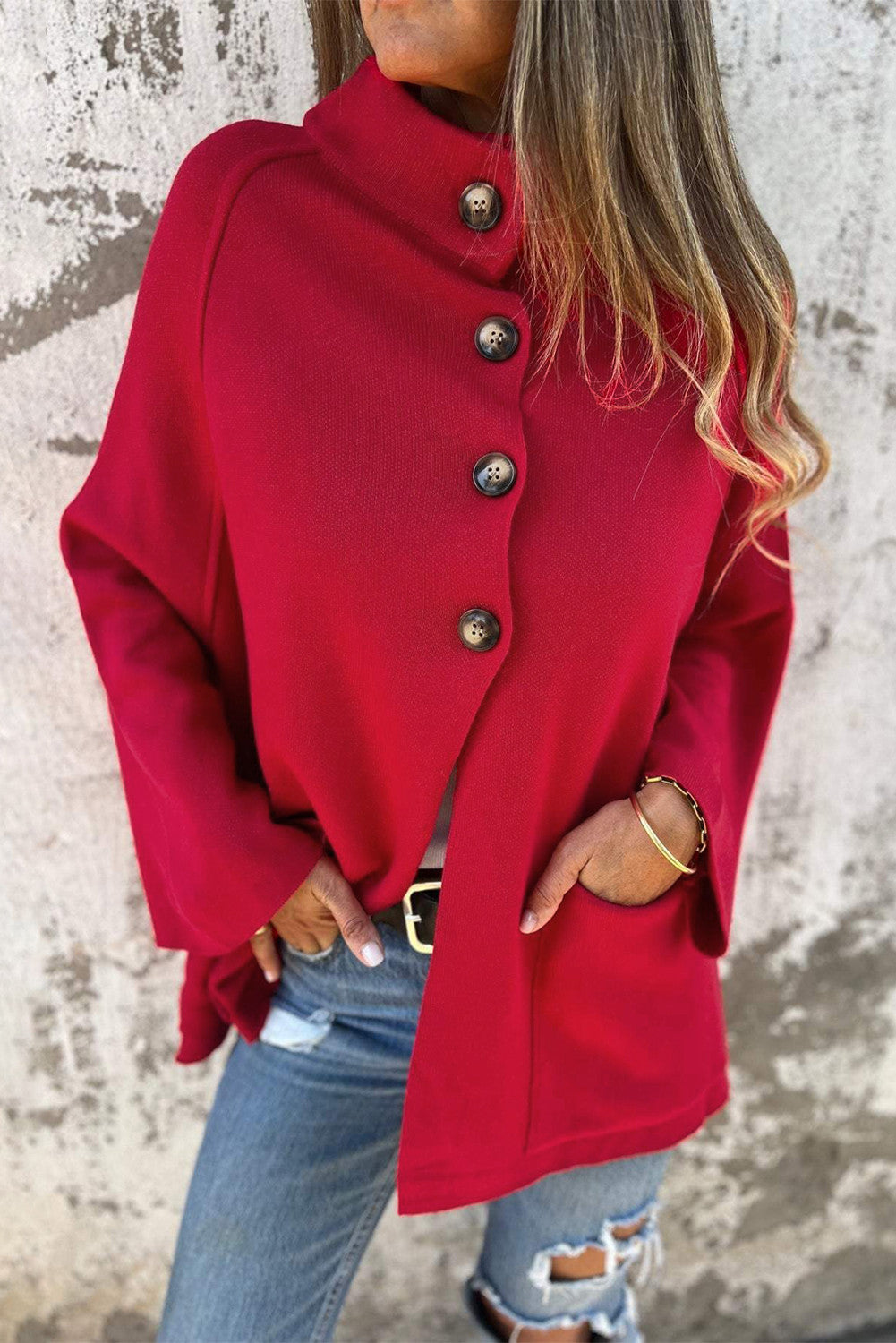Red Collared Jacket RTS