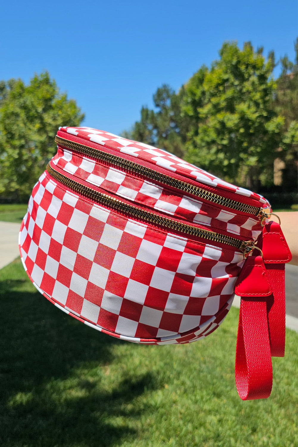 Large Print Crossbody Bag RTS